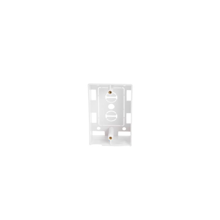 Caja de Pared Universal, Color blanco, Para montaje con Placas de Pared