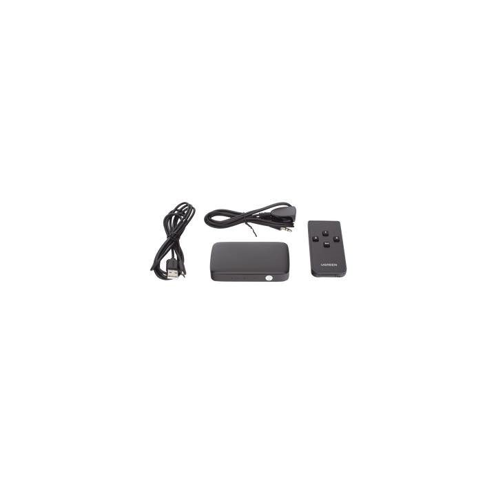 Conmutador HDMI (Switch) 4K@30Hz | 3 Entradas a 1 Salida | 3D | Transmisión Estable | Incluye Control Remoto |