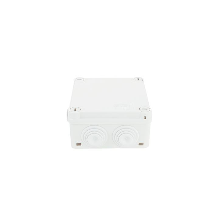 Caja Estanca de PVC Para Derivación y Conexión, 6 Entradas, Tapa con Tornillo de 1/4" de Vuelta, 100x100x50 mm (Área