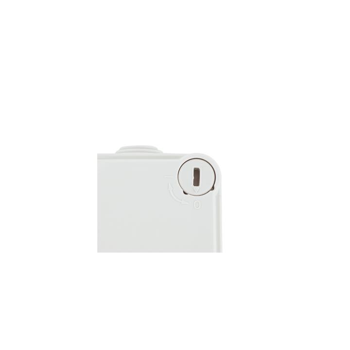 Caja Estanca de PVC Para Derivación y Conexión, 6 Entradas, Tapa con Tornillo de 1/4" de Vuelta, 100x100x50 mm (Área