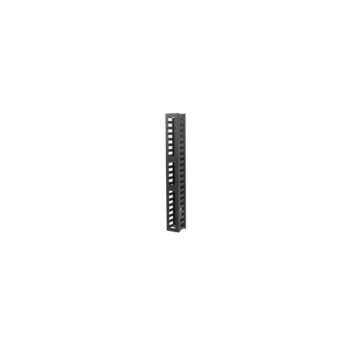Organizador de Cable Vertical de 21 Unidades Rack Sencillo, Compatible con Racks Serie EIRL y EIQR