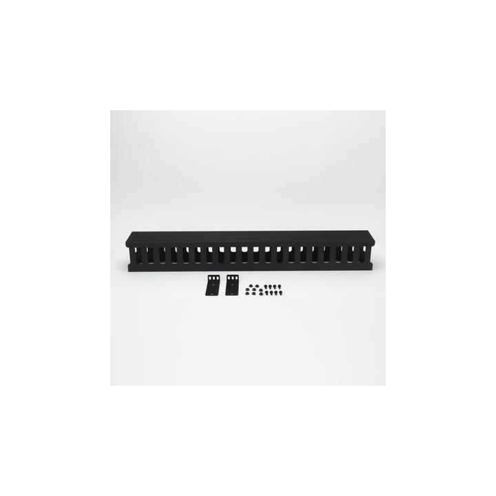 Organizador de Cable Vertical de 21 Unidades Rack Sencillo, Compatible con Racks Serie EIRL y EIQR