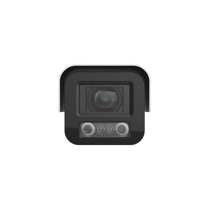 Bala IP 4 Megapixel / Lente Mot. 2.8 - 12 mm / Luz Dual (IR y Luz Blanca) / Reconocimiento Facial / Heat Map / ACUSENSE