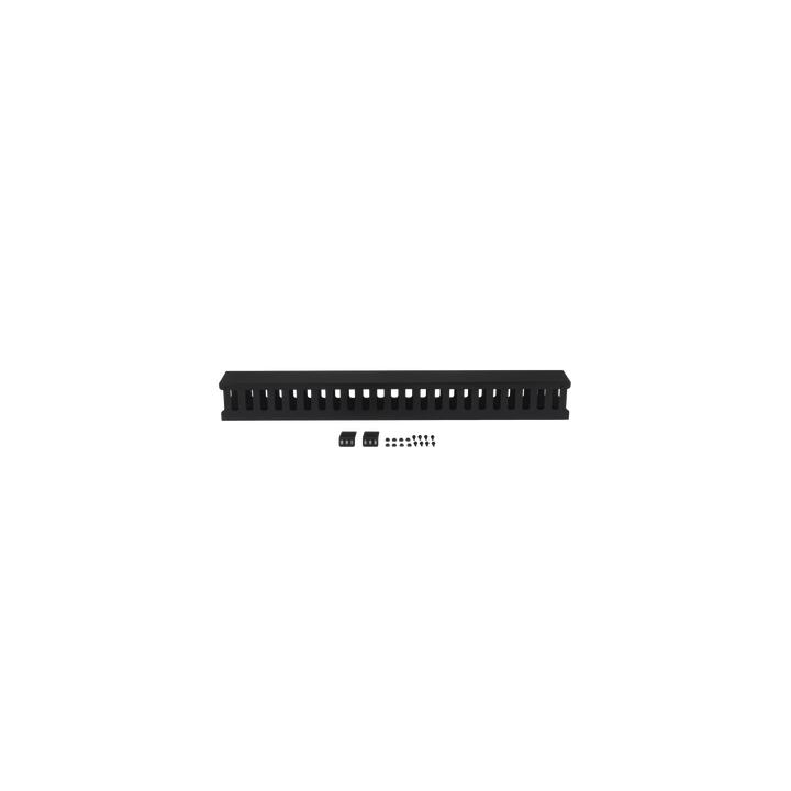 Organizador de Cable Vertical de 24 Unidades Rack Sencillo, Compatible con Racks Serie EIRL y EIQR