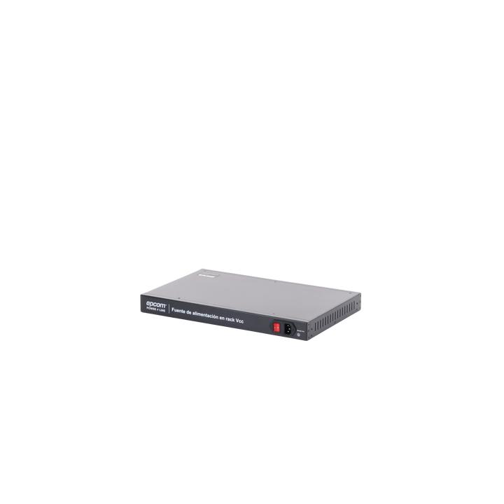 Fuente 12 Vcc /  Industrial / tipo RACK / 20 Amperes / 16 salidas / 1.25 Amperes por salida administrada / 2.5 Amperes