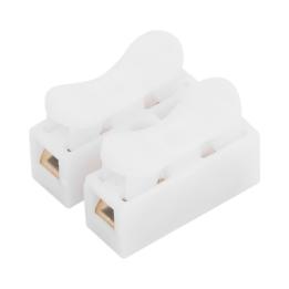 Conector tipo PUSH de 2 Contactos / Para una Conexión Rápida / Puentes de Cables