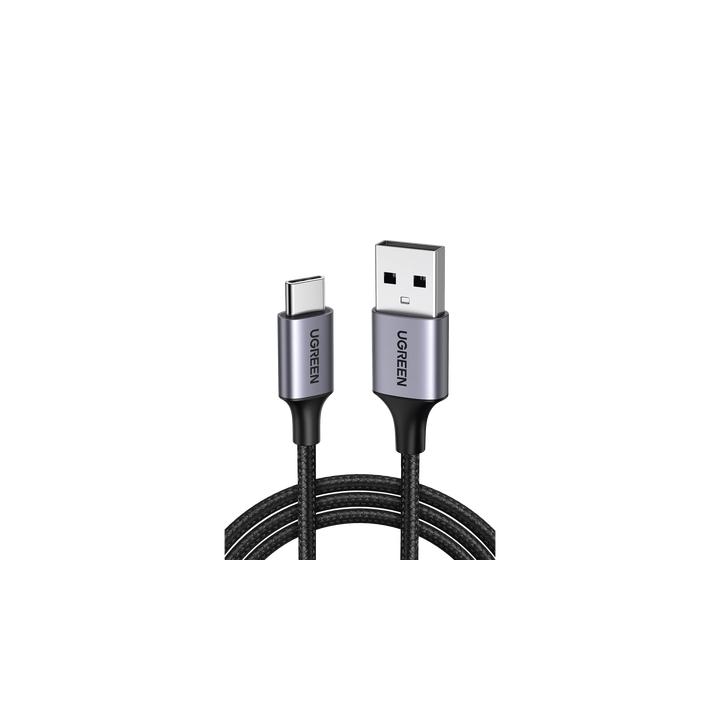 Cable USB-A a USB-C | 1 Metro (3.28 Pies) | Transferencia de Datos de 480 Mbps | Carga Rápida | QC 4.0/3.0/2.0 | FPC |