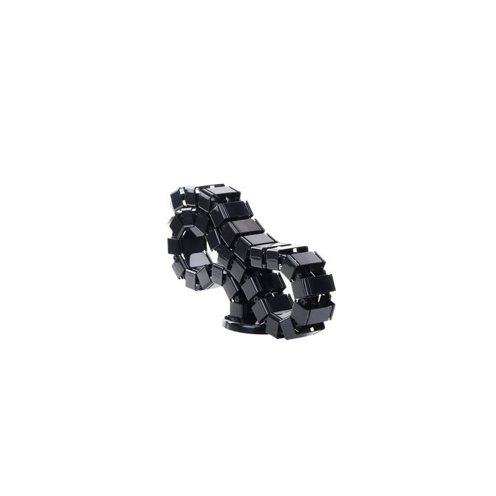 Portacable de Tipo Cadena para Escritorio / Organizador de Cables Vertical Articulado / 1200 mm (47.24 Pulgadas) de