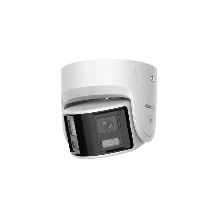 [FlexVu] [PROTECCIÓN ACTIVA] Turret IP 4 Megapixel / 2 Lentes de 2.8 mm (Imagen Panorámica 180°) / 30 mts IR /
