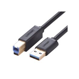 Cable USB-A 3.0 macho a USB-B macho / Ideal para Impresora, Escáner, Pianos, Barras de sonido, etc. / Plug & Play /
