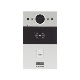 Videoportero de 1 Botón / Lector de Tarjetas MIFARE y PROX EM / Notificación a APP / 100% en la Nube / Notificación