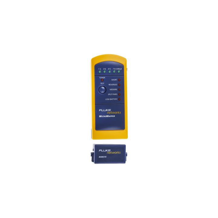 Probador de Mapa de Cableado MicroMapper, para Verificar Rápida y Fácilmente la Integridad del Cableado de Par