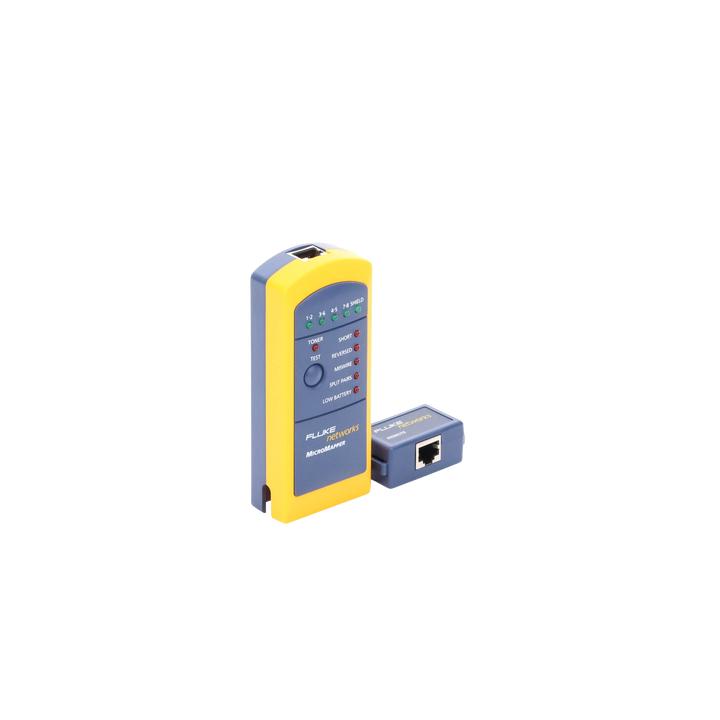 Probador de Mapa de Cableado MicroMapper, para Verificar Rápida y Fácilmente la Integridad del Cableado de Par