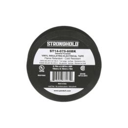 Cinta Eléctrica STRONGHOLD para Aislar, de PVC, Uso General Reparación y Mantenimiento, Grosor de 0.18mm (7 mil),