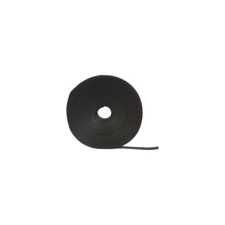 Rollo de Cinta de Contacto, de 75 Pies (22.9m) de Largo, 19.1 mm de Ancho, Color Negro