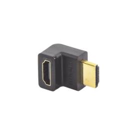 Adaptador HDMI de 90 Grados Macho a Hembra / Hacia Arriba / HDMI 2.0 4K@60Hz / Proporciona Flexibilidad Sin Doblar los