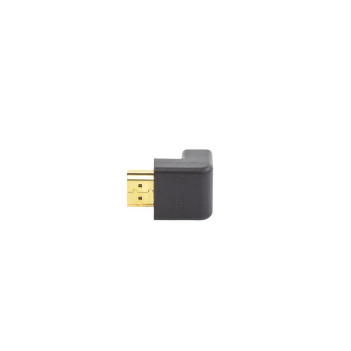 Adaptador HDMI de 90 Grados Macho a Hembra / Hacia Arriba / HDMI 2.0 4K@60Hz / Proporciona Flexibilidad Sin Doblar los