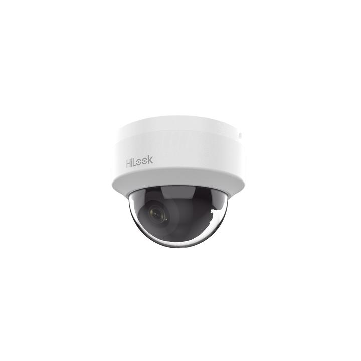 HiLook Series / Domo IP 4 Megapixel  / Lente 2.8 mm (Gran Angular) / 20 mts IR / Interior / PoE / dWDR / H.265+ / ONVIF