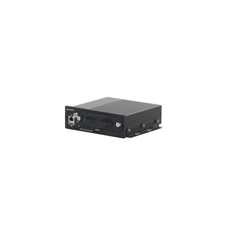 DVR Móvil 1080p (2 Megapixel) / 4 Canales TURBO / Sensor G / Compatible IA / Soporta 2 HDD / Alarmas I/O / Salida de