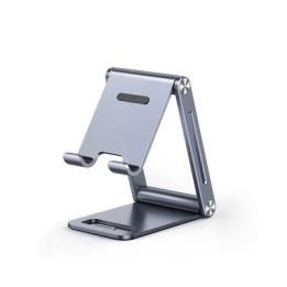 Soporte para Teléfono Celular de Aluminio | Angulo Ajustable | Amplia Compatibilidad con dispositivos de 4.7'' a 7.9''