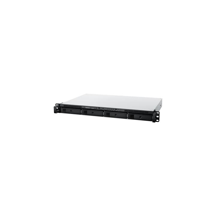 NAS RackStation RS422+ | 4 Bahías | 1U | AMD Ryzen R1600 | 2 GB DDR4 ECC | 570 MB/s Lectura | 530 MB/s Escritura |